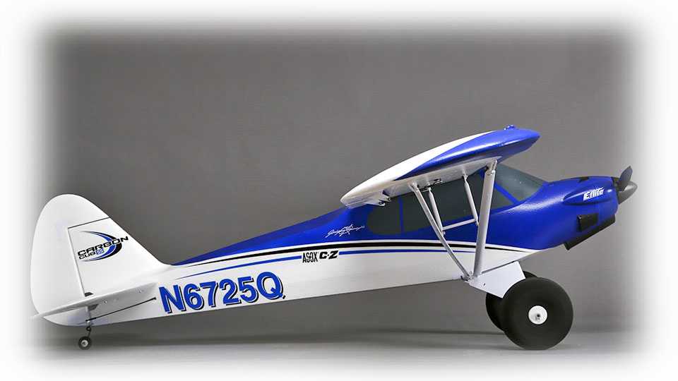 carbon cub rc airplane